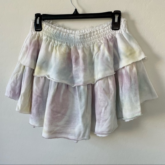 LOVESHACKFANCY SKIRT UNICORN TIE DYE - Picture 2 of 6
